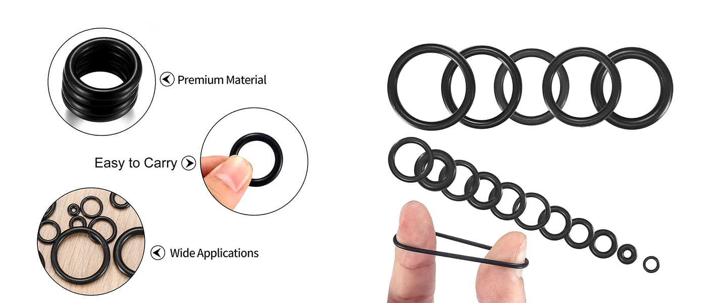O Ring Assortment Kit 360 Pcs Rubber Washer Orings 24 Sizes Pressure Washer O Ring Kit O Ring Assortment Kit 360 Pcs Rubber Washer Orings 24 Sizes Pressure Washer O Ring Kit